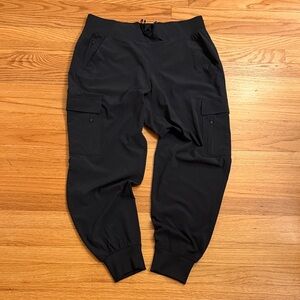 All in Motion Black Track Performance Jogger Pants
